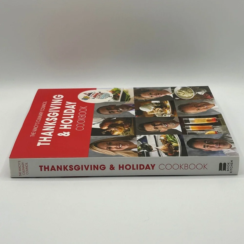 Macy's Culinary Council Thanksgiving Holiday Cookbook Hardcover 2011 Illustrated